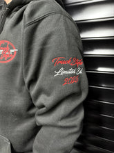 Load image into Gallery viewer, LIMITED EDITION CANDY CANE CHRISTMAS 2025 EMBROIDERED HOODY