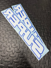 Load image into Gallery viewer, SUPER TWO TONE SIDE WINDOW STICKERS