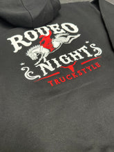 Load image into Gallery viewer, TruckStyle Rodeo Night Oversized Embroidered Hoody