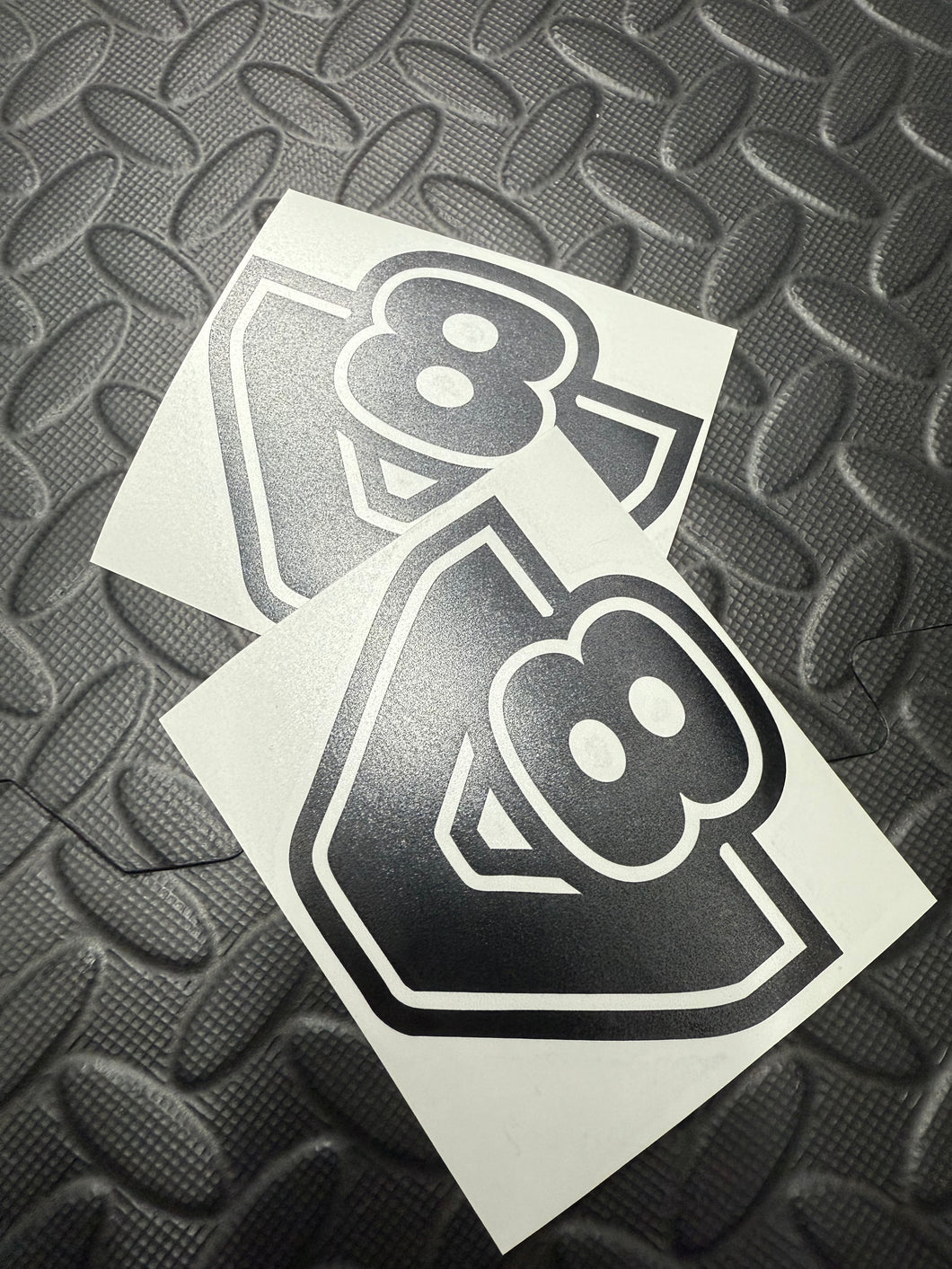V8 STICKERS PAIR
