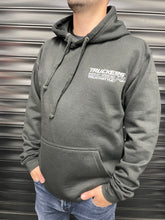 Load image into Gallery viewer, Truckstyle Embroidered Truckers Talk Hoody Black
