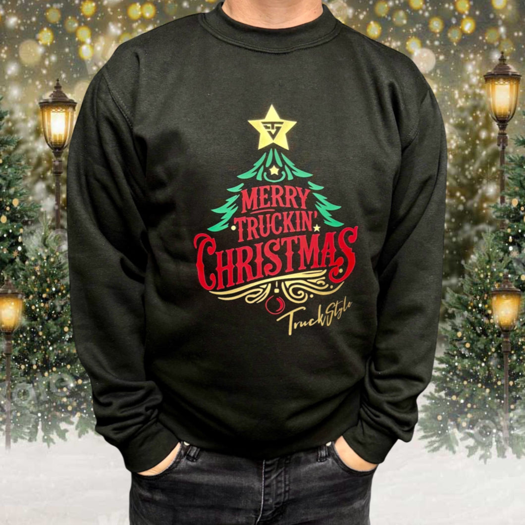 TRUCKSTYLE CHRISTMAS 2025 JUMPER - BLACK