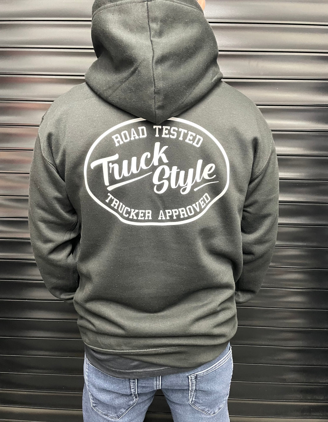 Road Tested Trucker Approved Black Hoody