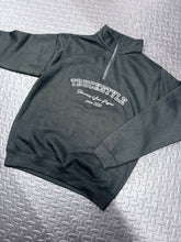 Load image into Gallery viewer, TruckStyle Premium Embroidered Varsity Outline Quarter Zip
