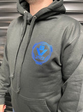 Load image into Gallery viewer, TruckStyle V8 Chrome Blue Hoody
