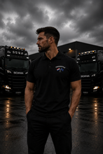 Load image into Gallery viewer, TruckStyle Embroidered EURO Pride And Passion Flags Polo
