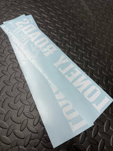 Load image into Gallery viewer, LONELY ROADS TAKE ME HOME SIDE WINDOW STICKERS PAIR X 2
