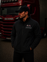 Load image into Gallery viewer, TruckStyle Embroidered Pride And Passion Flags Padded SoftShell Jacket
