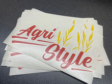 Load image into Gallery viewer, Agristyle White Sticker - Pair
