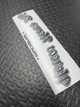 Load image into Gallery viewer, HEROES NEVER DIE TWO TONE FRONT WINDOW STICKER
