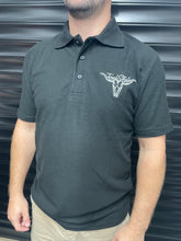 Load image into Gallery viewer, Truckstyle Skull Embroidered Polo
