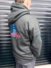 Load image into Gallery viewer, TruckStyle V8 Blue Stream Special Edition Embroidery Hoody With Sleeve V8
