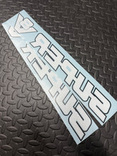 Load image into Gallery viewer, SUPER V8 TWO TONE SIDE WINDOW STICKERS
