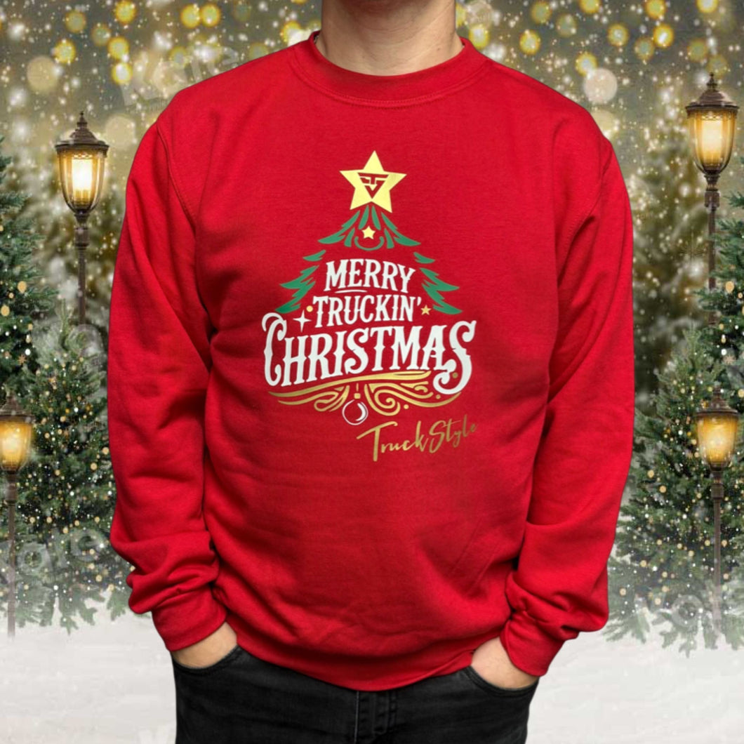 TRUCKSTYLE CHRISTMAS 2025 JUMPER - RED