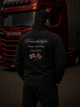 Load image into Gallery viewer, TruckStyle Embroidered Pride And Passion Flags Padded SoftShell Jacket
