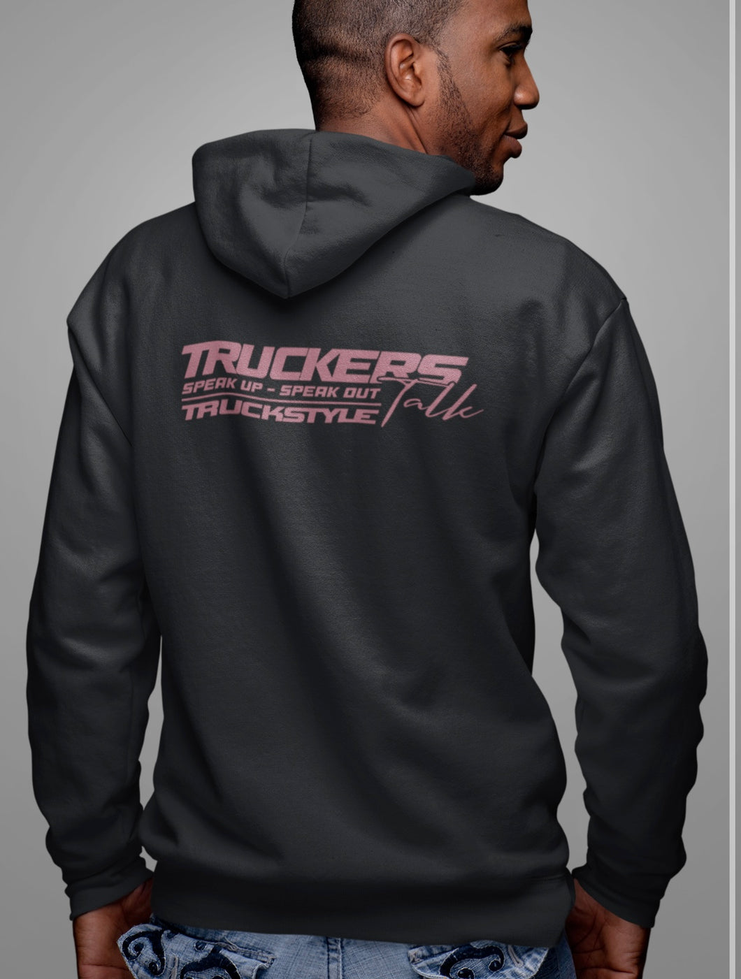 TruckStyle Truckers Talk Script Rose Gold