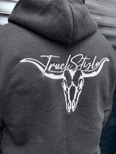 Load image into Gallery viewer, TruckStyle Skull Embroidery Hoody

