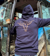 Load image into Gallery viewer, TruckStyle Skull Hoody -Navy/Brown
