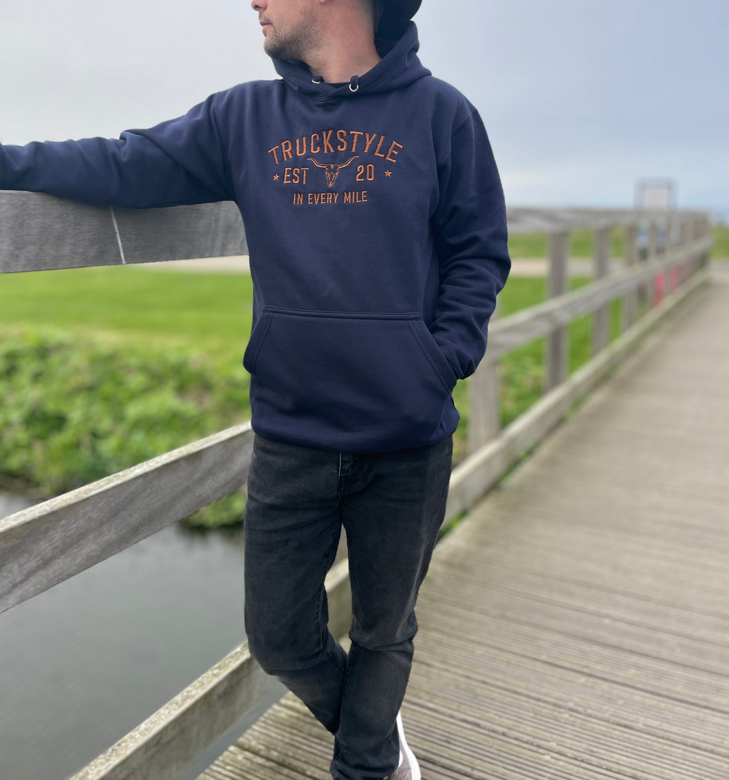 TruckStyle Rodeo Skull Embroidery Hoody