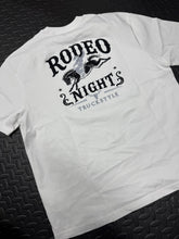 Load image into Gallery viewer, TruckStyle Rodeo Night Oversized Embroidered TShirt
