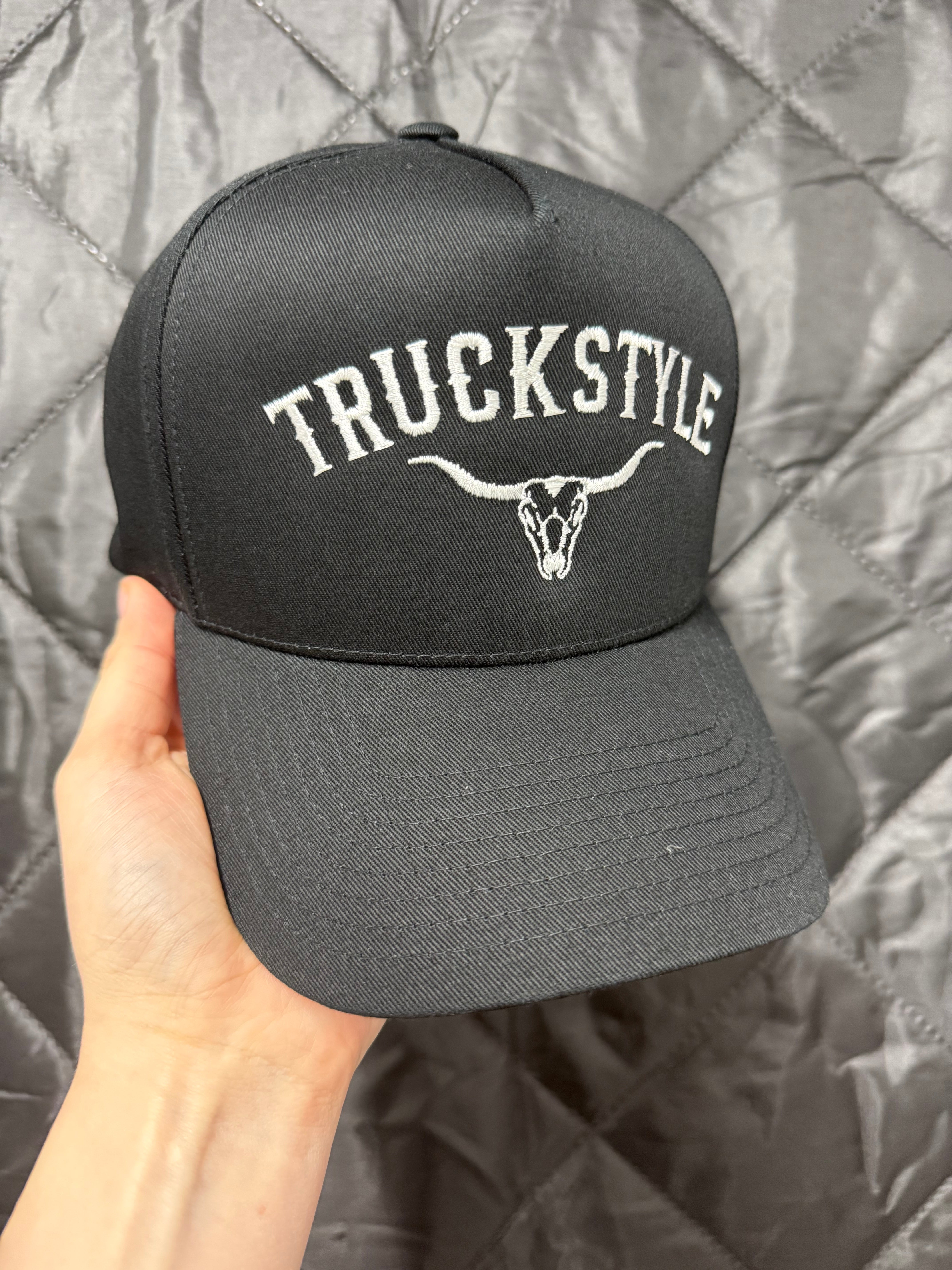 TruckStyle Bull Black Cap – TruckStyle LTD