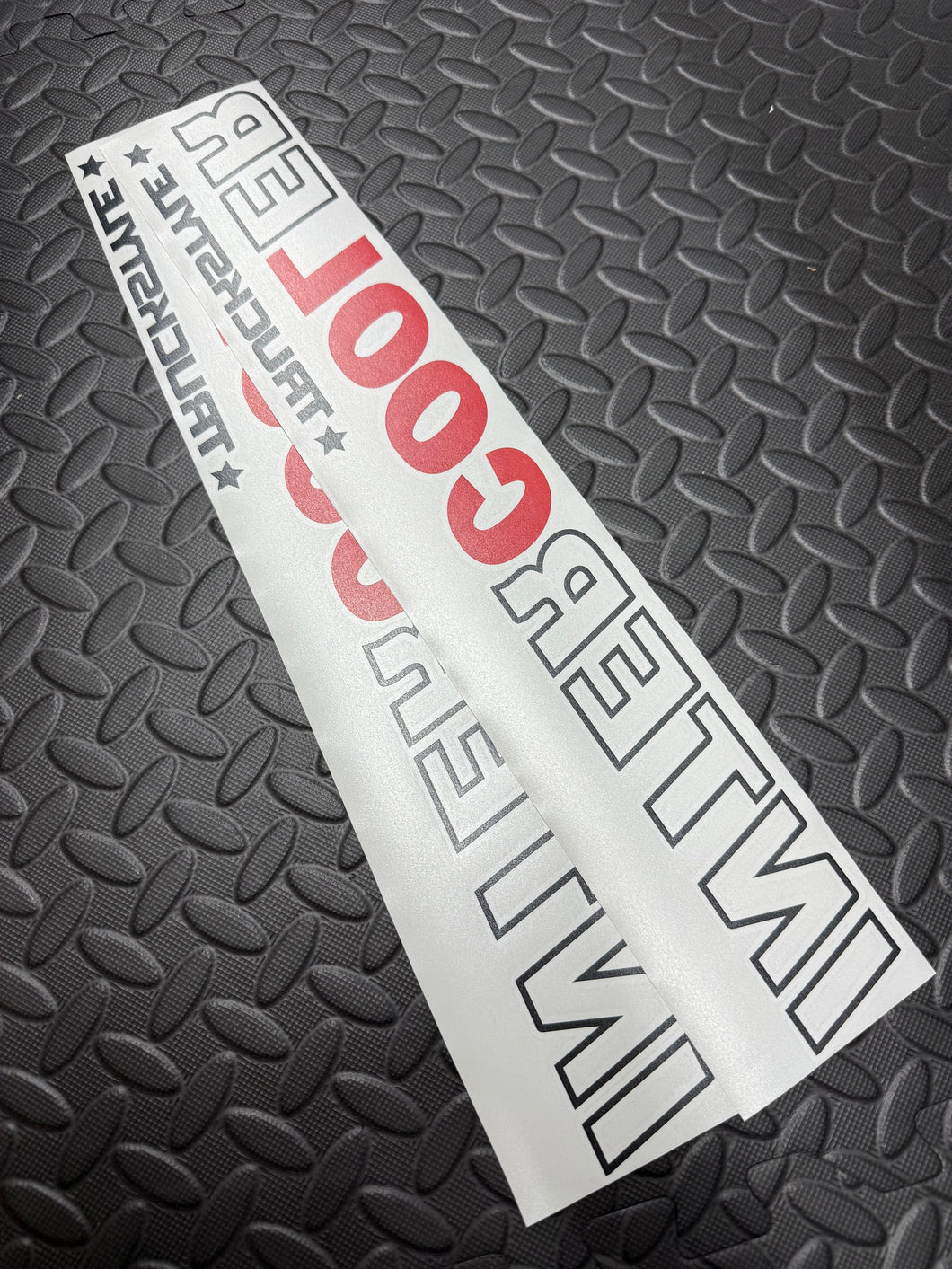 TruckStyle CUSTOM Intercooler Side Window Stickers
