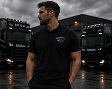 Load image into Gallery viewer, TruckStyle Embroidered EURO Pride And Passion Flags Polo
