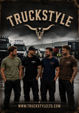 Load image into Gallery viewer, TRUCKSTYLE BULL SAND EMBROIDERED TEE
