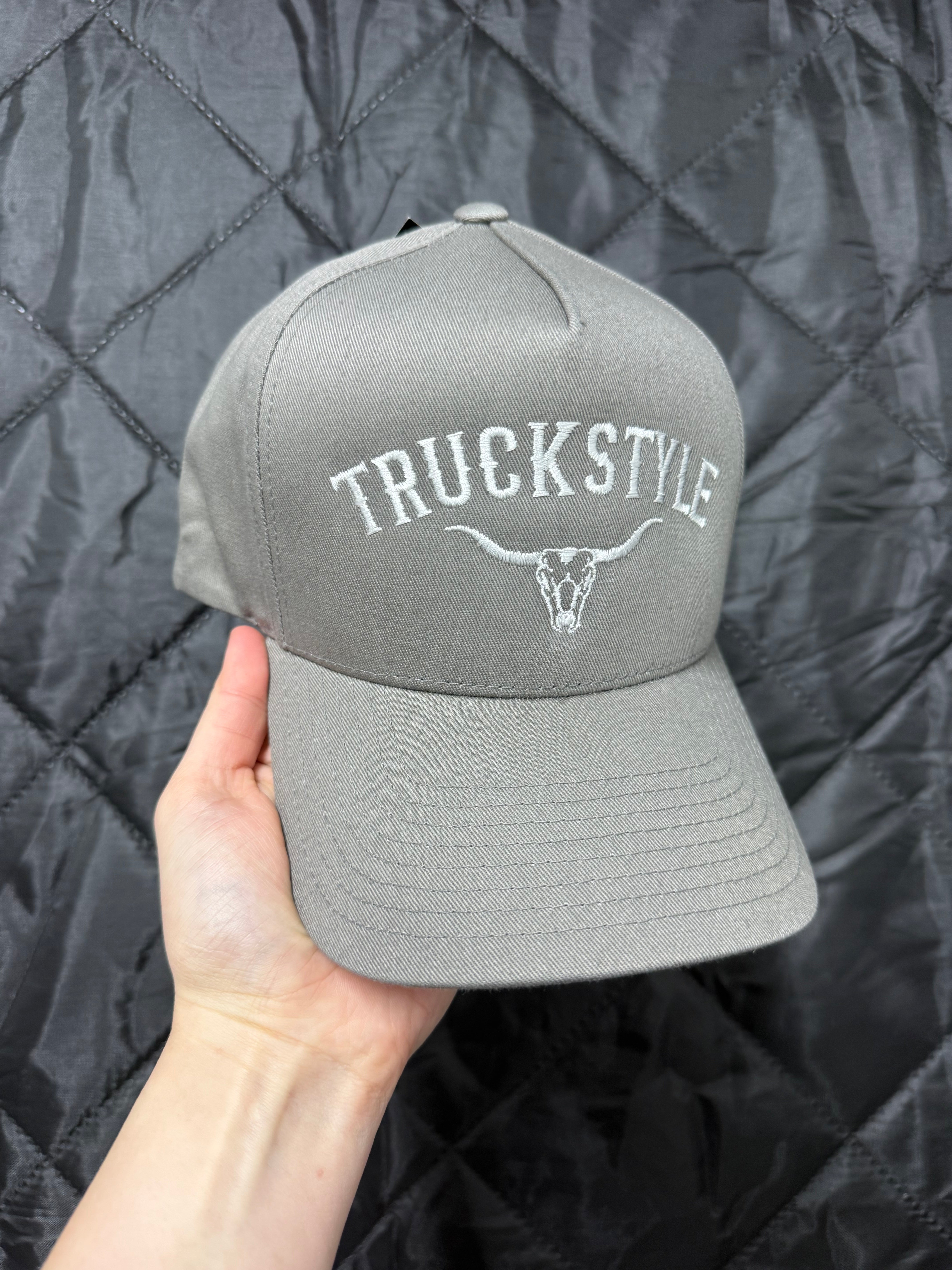 TruckStyle Bull Grey Cap – TruckStyle LTD