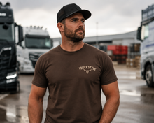 Load image into Gallery viewer, TRUCKSTYLE BULL SAND EMBROIDERED TEE
