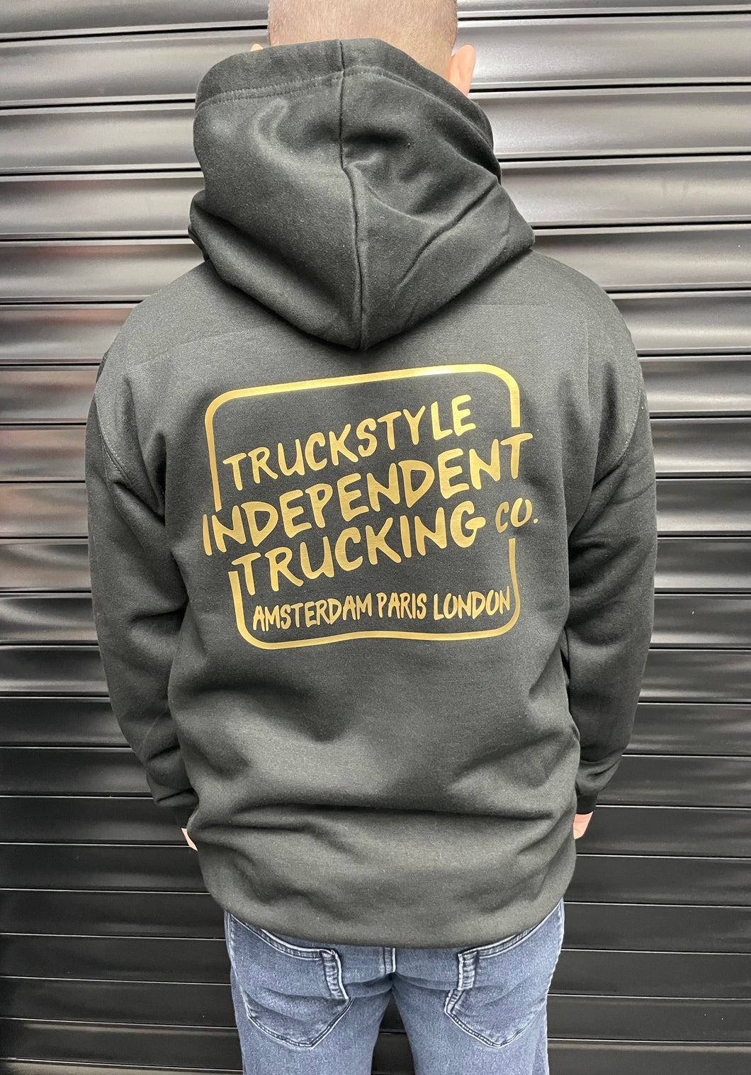 Truckstyle Ind Trucking Co Hoody - Gold Logo