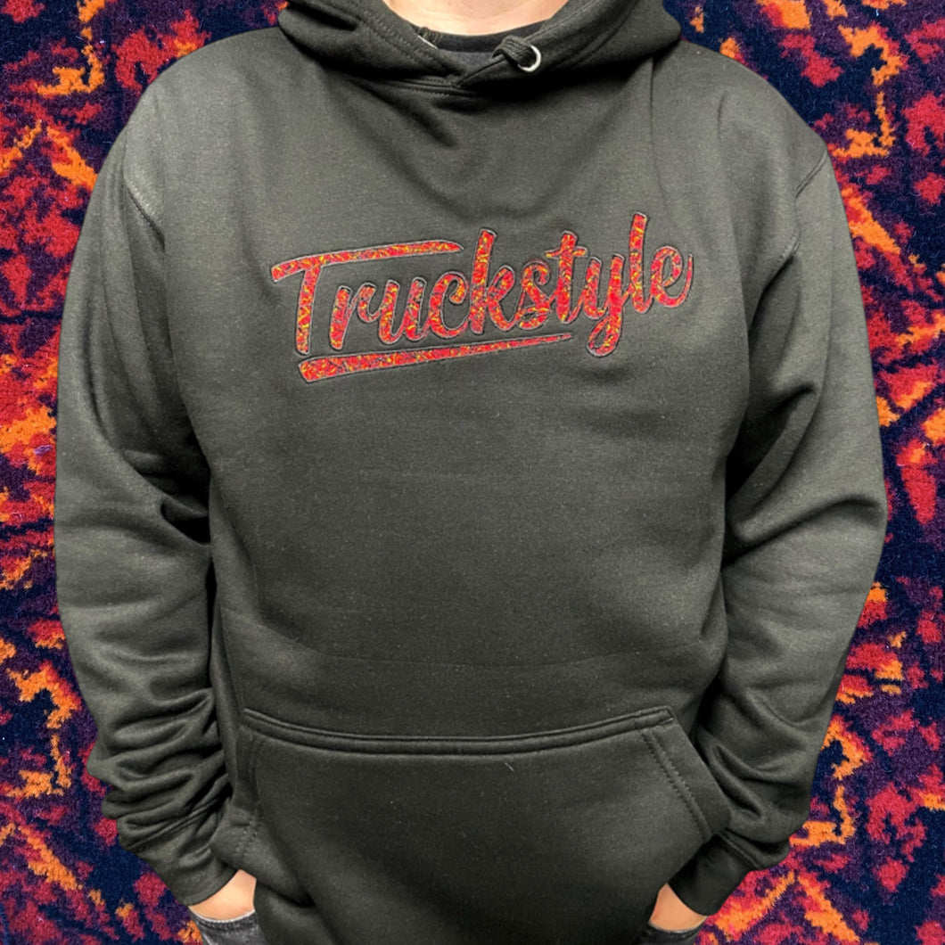 TruckStyle Danish Plush Hood - Red