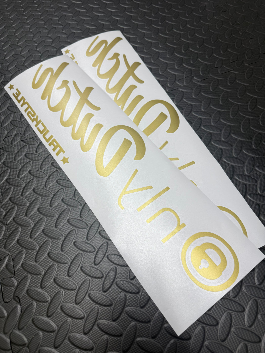 ONLY DUTCH SIDE WINDOW STICKERS PAIR X 2