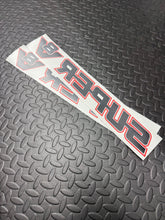 Load image into Gallery viewer, SUPER V8 TWO TONE SIDE WINDOW STICKERS
