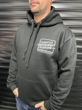 Load image into Gallery viewer, Truckstyle Ind Trucking Co Hoody - White Logo
