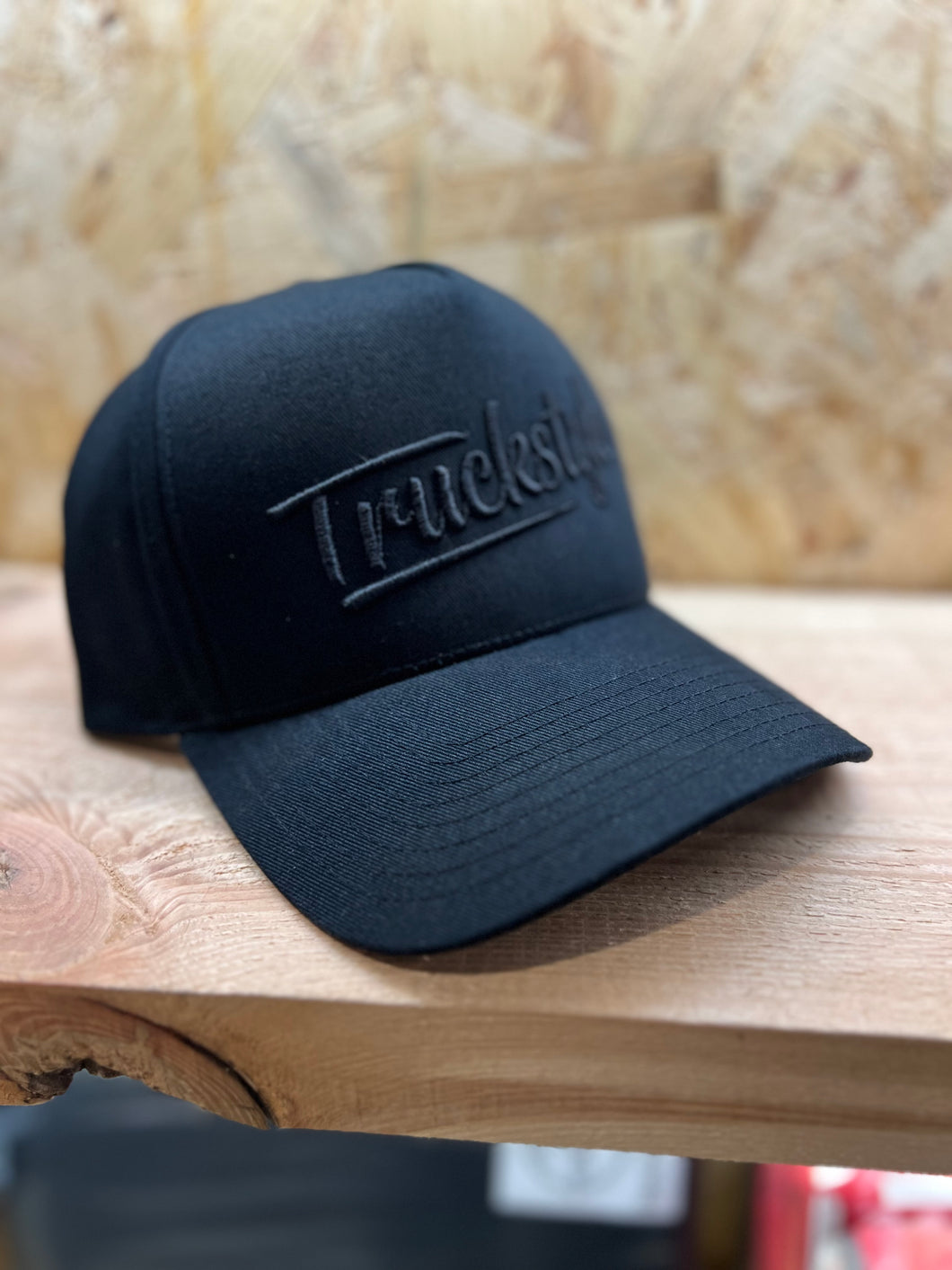 TruckStyle Black Adjustable Cap