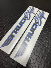 Load image into Gallery viewer, TRUCKSTYLE AUTUMN 2025 TWO TONE SIDE WINDOW STICKERS x2
