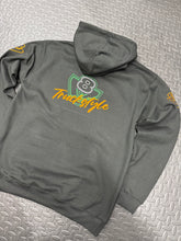 Load image into Gallery viewer, TruckStyle V8 IRISH OUTLINE Embroidery Hoody With Sleeve V8
