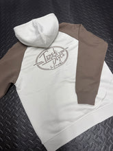 Load image into Gallery viewer, HARLEQUIN EDITION BROWN/SAND EMBROIDERED HOODY
