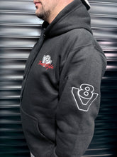 Load image into Gallery viewer, TruckStyle V8  Embroidery Hoody With Sleeve V8
