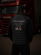 Load image into Gallery viewer, TruckStyle Embroidered Pride And Passion Flags Padded Gilet
