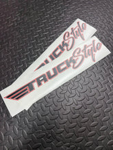 Load image into Gallery viewer, TRUCKSTYLE 2026 TWO TONE SIDE WINDOW STICKERS x2
