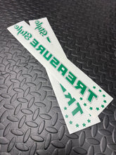 Load image into Gallery viewer, CUSTOM  CURVED STYLE TWO TONE Side Window Stickers
