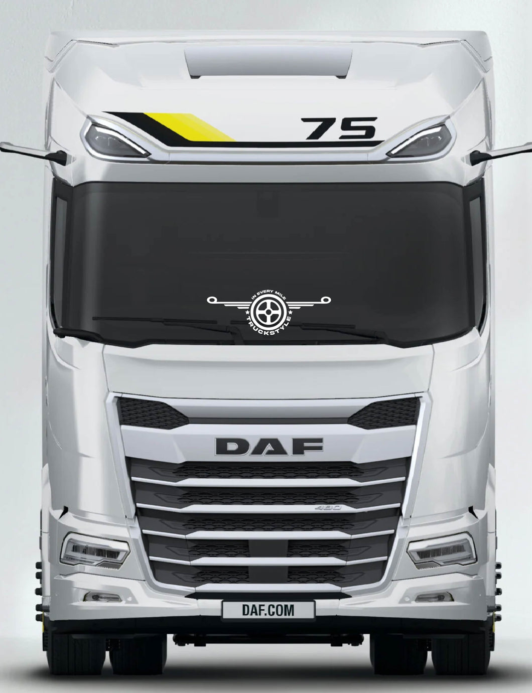 DAF Front Window Sticker