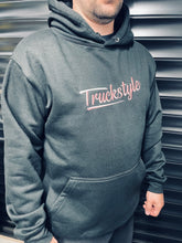 Load image into Gallery viewer, Truckstyle Embroidered Banner Hoody - Rose Gold Stitch
