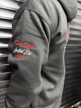 Load image into Gallery viewer, LIMITED EDITION CANDY CANE CHRISTMAS 2025 EMBROIDERED HOODY
