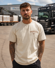Load image into Gallery viewer, TRUCKSTYLE BULL SAND EMBROIDERED TEE
