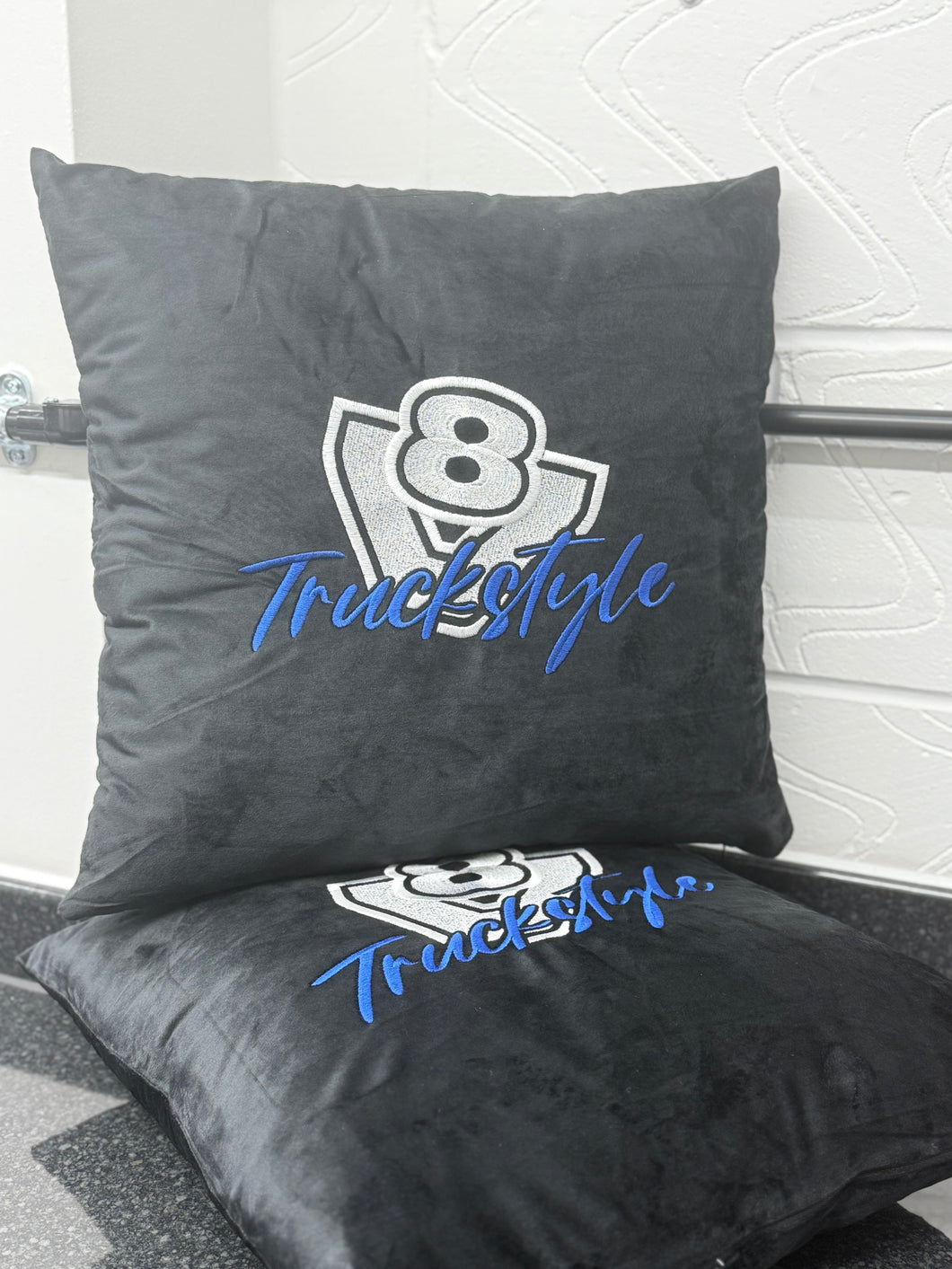 V8 TruckStyle Plush Pillow (Pair) - TWO TONE