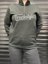 Load image into Gallery viewer, TruckStyle Danish Plush Quarter Zip - Grey
