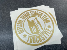 Load image into Gallery viewer, TruckStyle 10mm Search Crew Sticker
